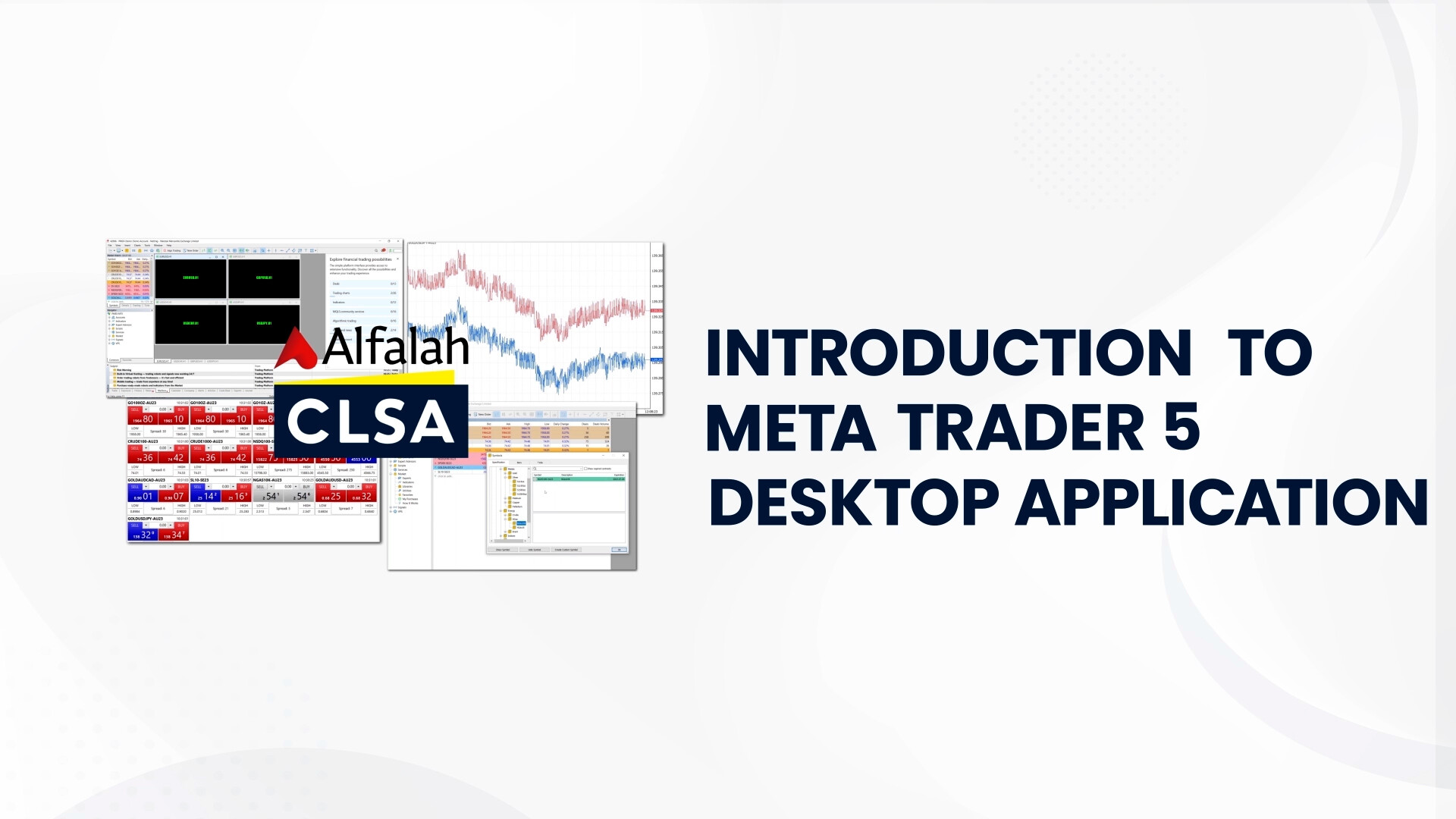 Alfalah CLSA Securities | Introduction to MetaTrader 5 (MT5) Desktop Application | Jan 24